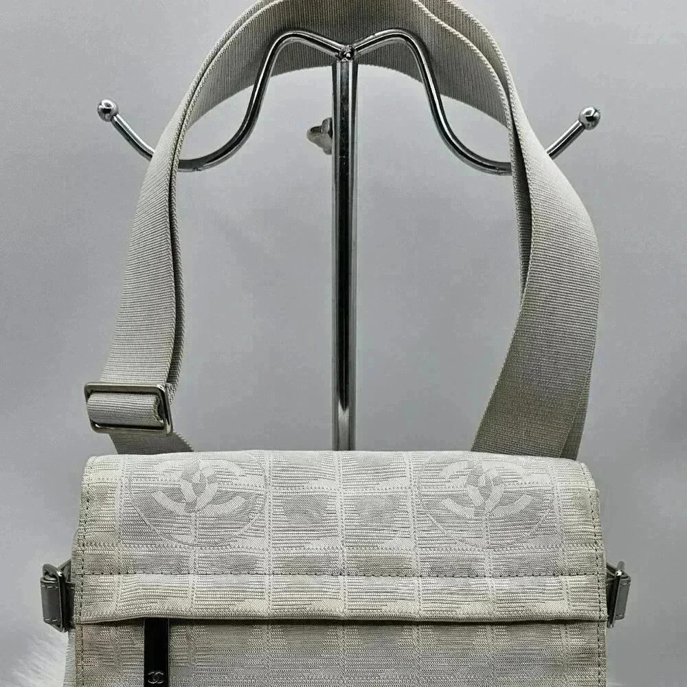 Chanel  Jacquard Travel Line Messenger Bag